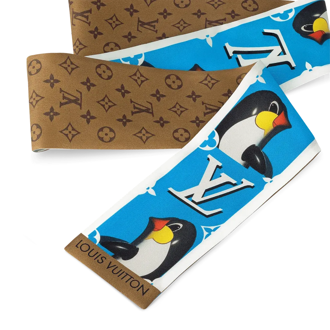 Louis Vuitton Шелковая лента Animogram Pingoo - фото 4