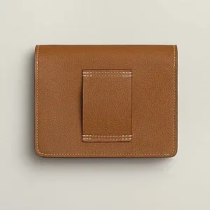 Hermès Кошелек Roulis mini Gold - фото 2