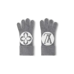 Louis Vuitton Перчатки LV Medallion Light Grey - фото 1