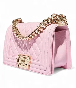Chanel Сумка Boy Light Pink - фото 4