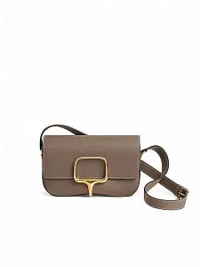 Hermès Сумка Della Cavalleria Elan Etoupe Gold Hardware - фото 1