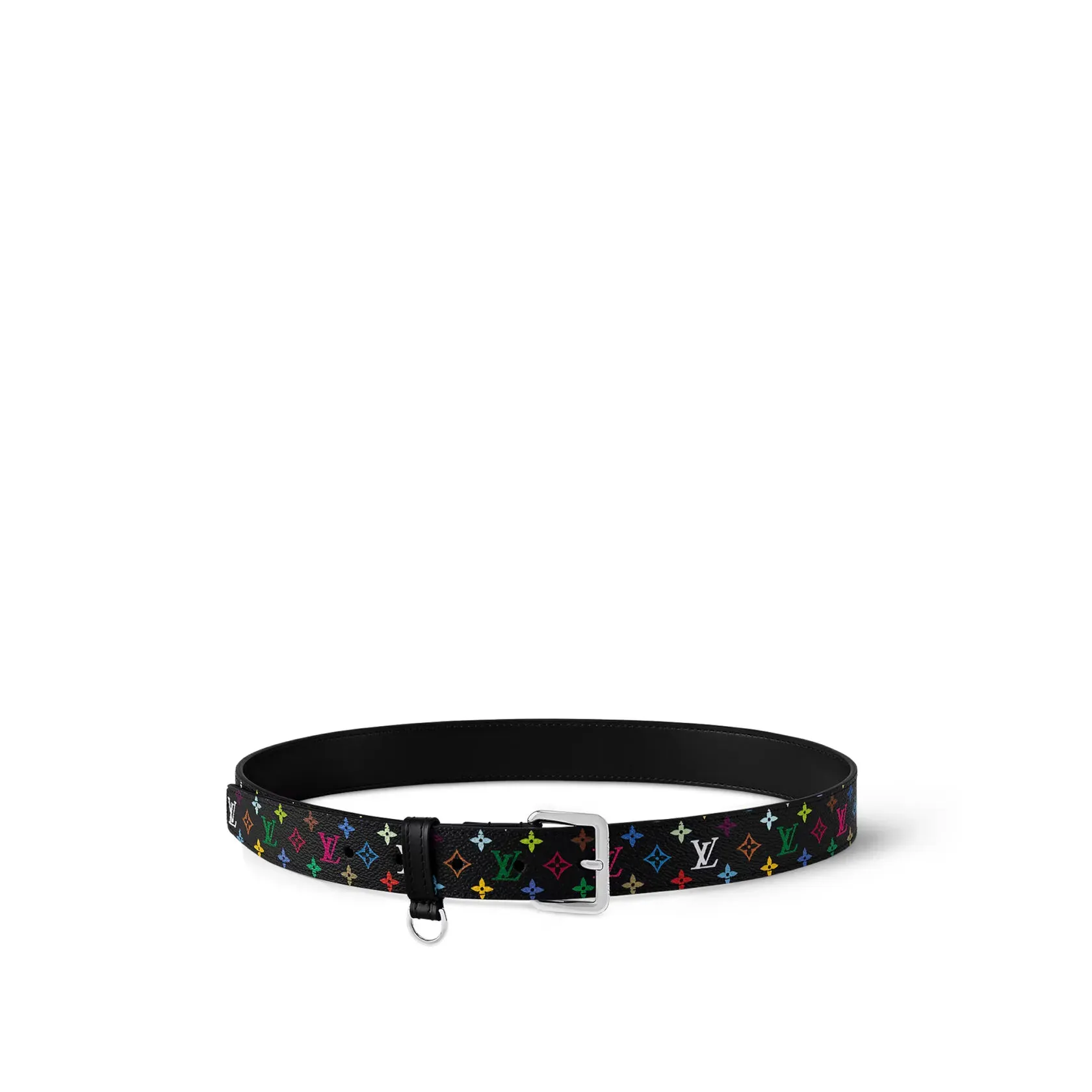 Ремень LV D-Ring 30 мм TM x Louis Vuitton Black - фото 1