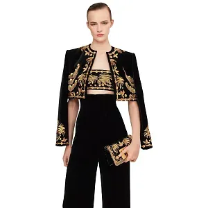 Schiaparelli Клатч Pochette Chaine Bijoux Trou De Serrure - фото 2