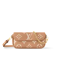 Louis Vuitton Мини-сумка Ivy на цепочке Arizona/Creme - фото 1