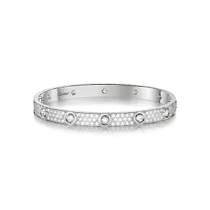 Cartier Браслет Love classic model, paved, 10 diamonds Men - фото 1