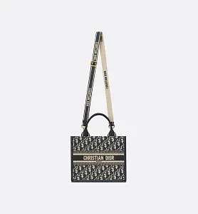 Dior Сумка Book Tote маленького формата Blue - фото 7
