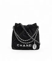 Chanel Сумка Mini 22 Black - фото 1