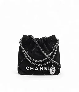 Chanel Сумка Mini 22 Black - фото 1