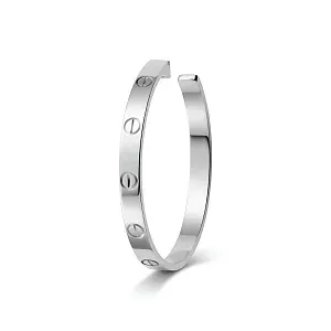 Cartier Серьги Love hoop earrings, large model White - фото 3