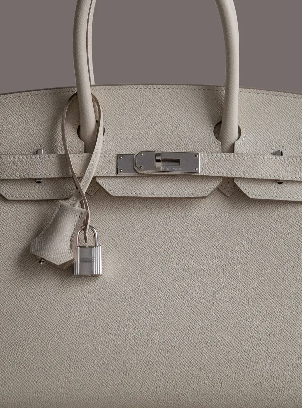 Hermès Сумка Birkin Sellier 30 Craie Epsom Palladium Hardware - фото 4