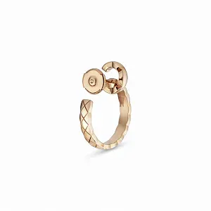 Chanel Серьги Coco Crush Beige - фото 3