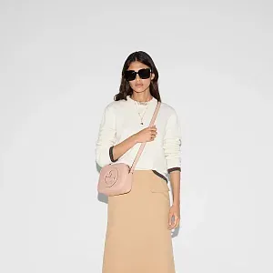 Gucci Мини-сумка на плечо Blondie Light Pink - фото 2