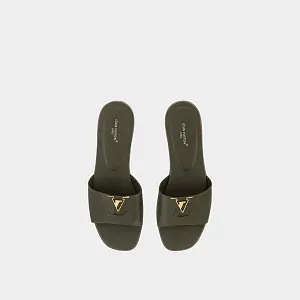 Louis Vuitton Мюли LV Capri Flat Khaki - фото 2