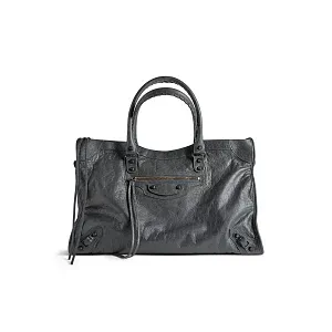 Balenciaga Сумка Le City In Volcanic Rock большого формата - фото 1