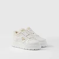 Prada Кожаные кроссовки White - фото 1