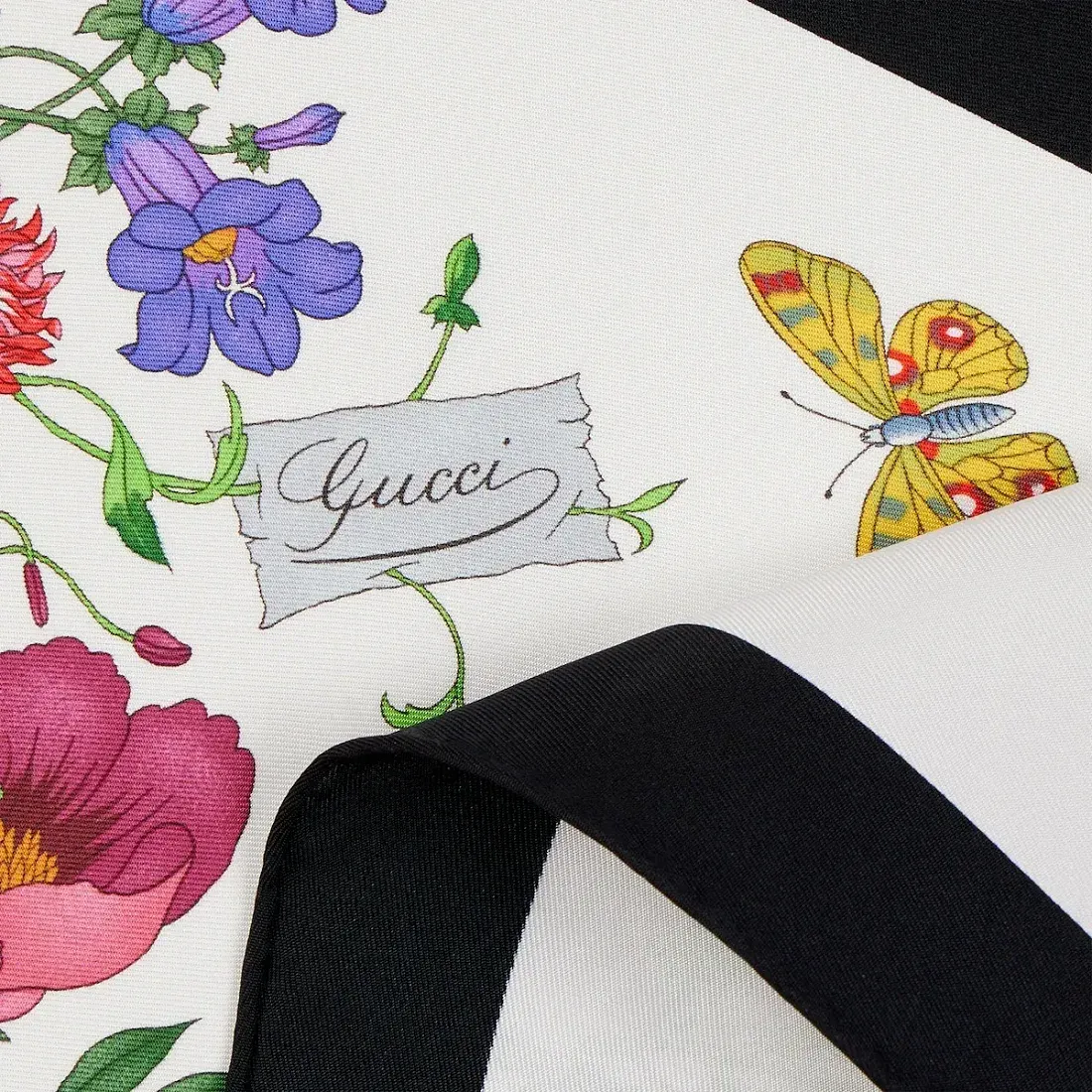 Gucci Платок Multicolor / Black - фото 2