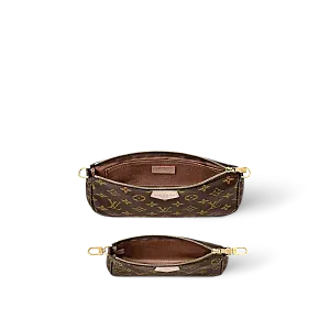 Louis Vuitton Клатч Multi Pochette Accessoires Khaki - фото 4