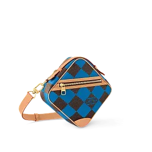 Louis Vuitton Сумка-мессенджер Chess Blue - фото 2