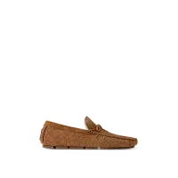 Louis Vuitton Мокасины LV Driver Shearling Cognac - фото 1