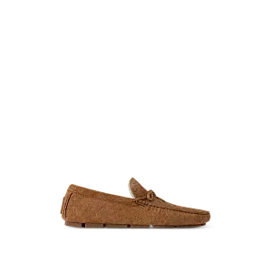 Louis Vuitton Мокасины LV Driver Shearling Cognac - фото 1