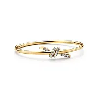 Tiffany & Co. Браслет Knot Wire Bangle Yellow Gold - фото 1