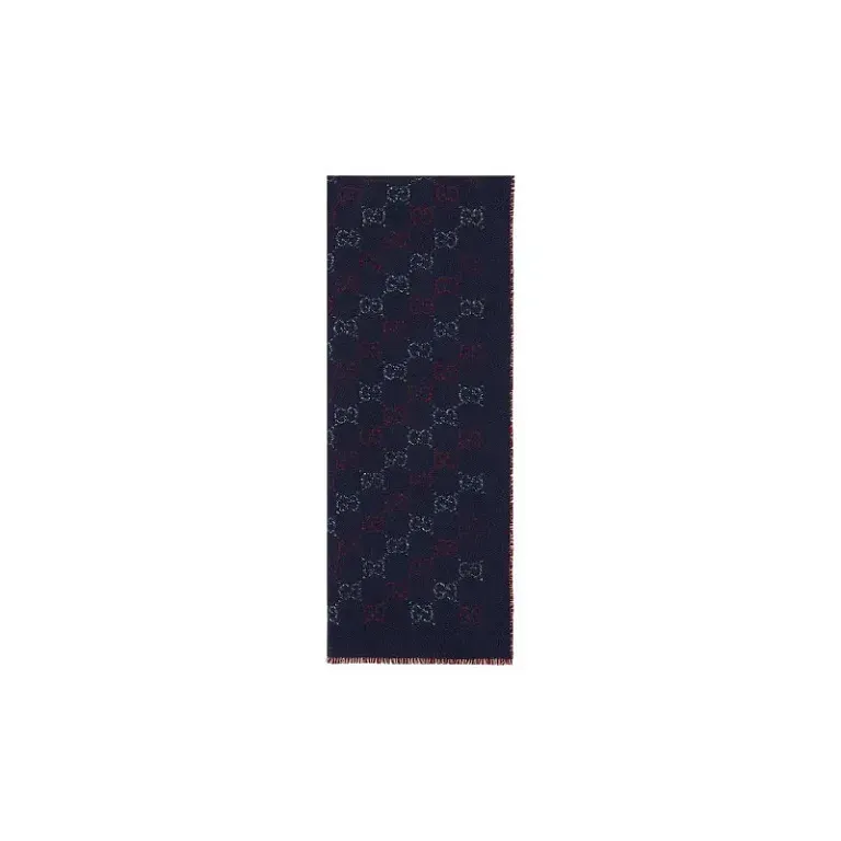 Жаккардовый шарф Gucci - фото 1