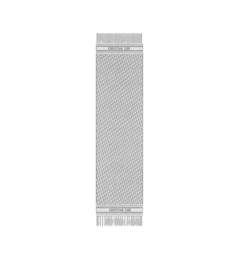 Шарф Oblique Dior Grey - фото 1