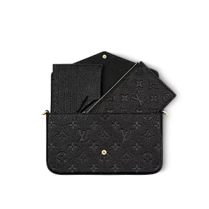 Louis Vuitton Клатч Felicie Black - фото 3