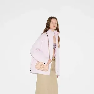 Gucci Мини-сумка Blondie Light Pink - фото 2