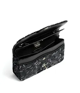 Chanel Классическая сумка 11.12 Black, Dark Gray and Burgundy - фото 3