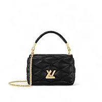 Louis Vuitton Сумка GO-14 PM Black - фото 1