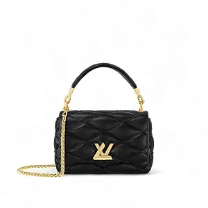 Louis Vuitton Сумка GO-14 PM Black - фото 1