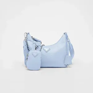 Prada Сумка Re-Edition 2005 из Re-Nylon Light Blue - фото 1