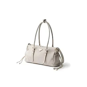 Prada Сумка-тоут Bonnie Chalk White - фото 3