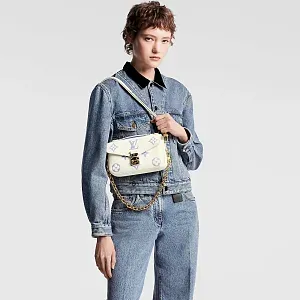Louis Vuitton Клатч Metis East West Latte/Bubble Tea - фото 2
