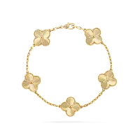 Van Cleef & Arpels Браслет Vintage Alhambra Yellow Gold - фото 1