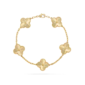Van Cleef & Arpels Браслет Vintage Alhambra Yellow Gold - фото 1