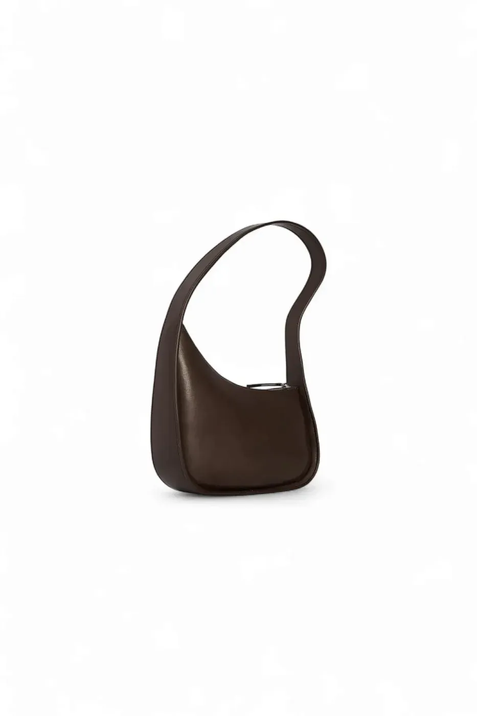 The Row Сумка Half Moon Brown Melange из кожи - фото 3
