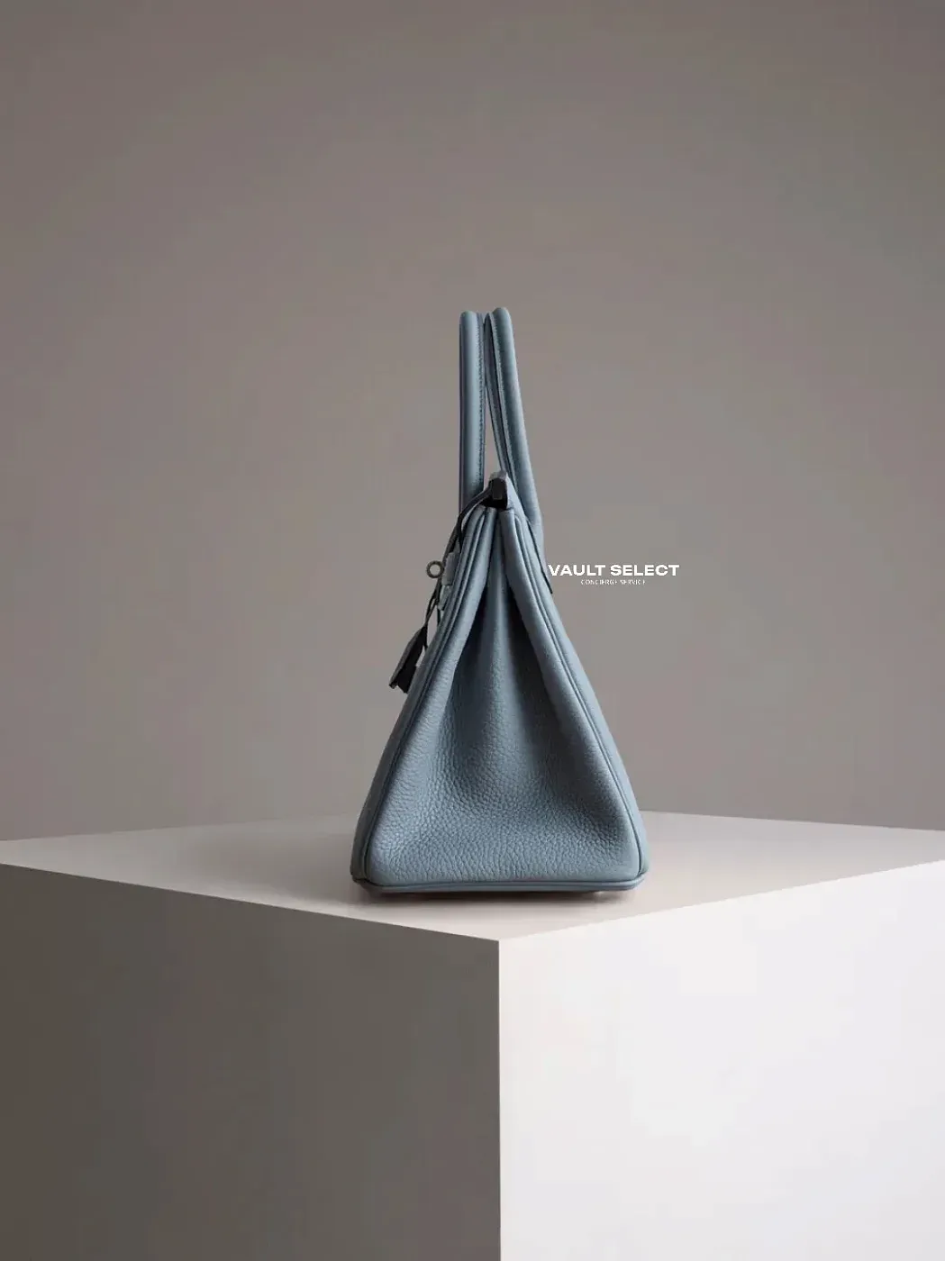 Hermès Сумка Birkin 30 Gris Pantin Togo Palladium Hardware - фото 8