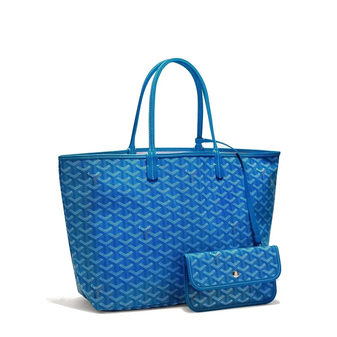 Goyard Сумка-тоут Saint Louis PM Sky Blue - фото 3