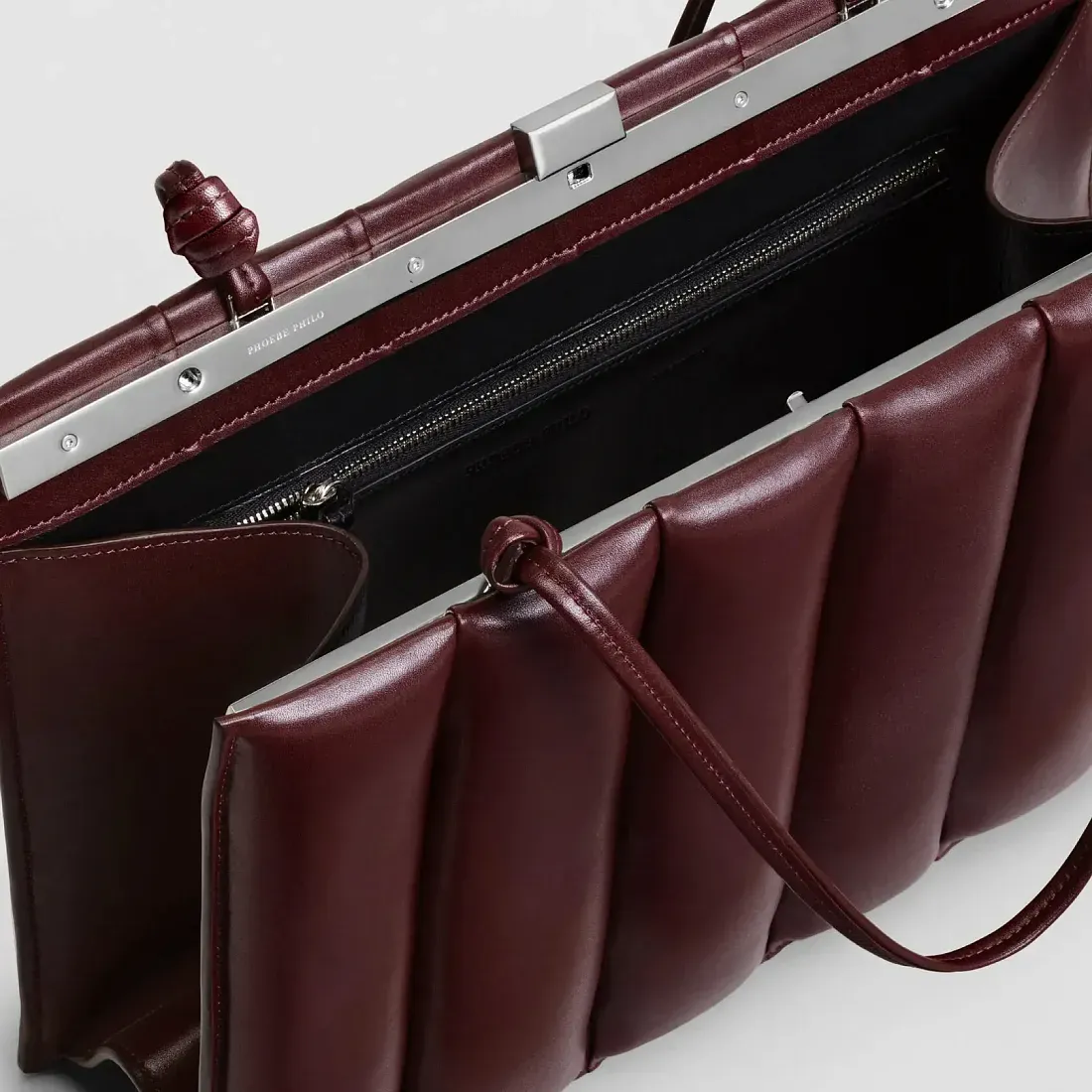 Phoebe Philo Cумка Drive Oxblood - фото 3