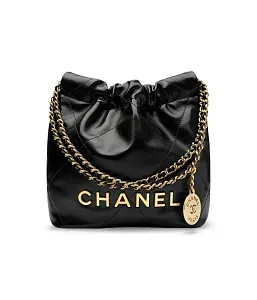 Chanel Мини-сумка 22 Black - фото 1