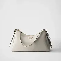Prada Сумка на плечо Aimee Large из кожи White - фото 1