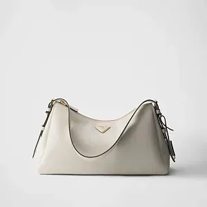 Prada Сумка на плечо Aimee Large из кожи White - фото 1