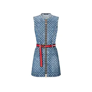 Louis Vuitton Платье с узором Monogram AC x - фото 1