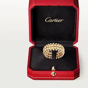 Cartier Кольцо Double Clash de Yellow Gold - фото 4