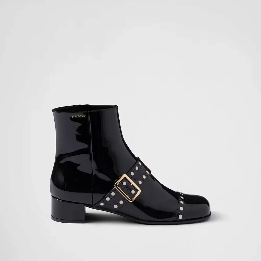 Prada Ботинки из лакированной кожи - фото 2