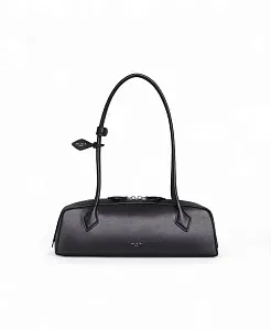 Alaïa Сумка Le Teckel Medium Black - фото 1