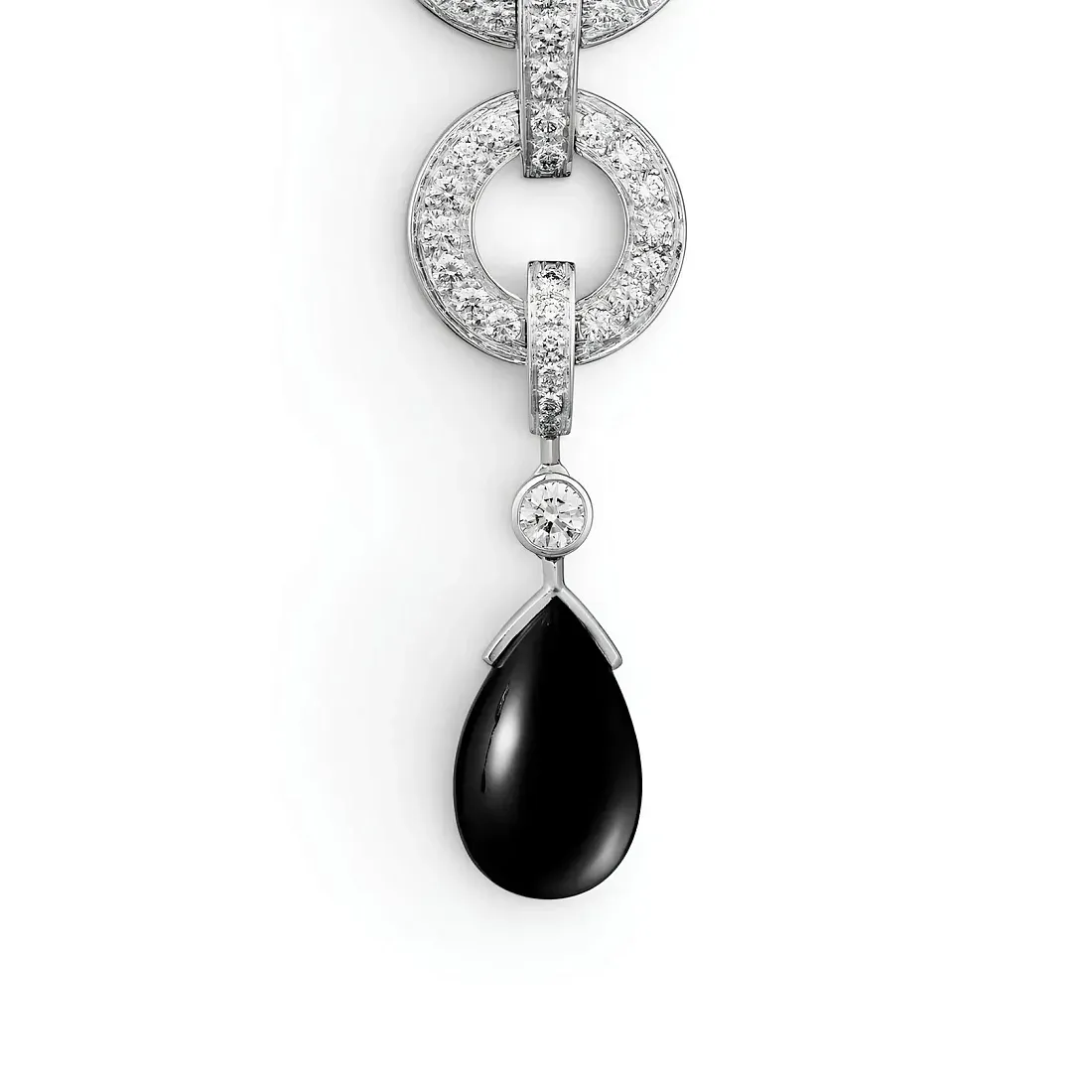 Cartier Серьги Panthere de earrings, paved - фото 4