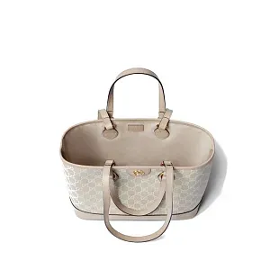 Gucci Сумка-тоут Ophidia Beige - фото 2
